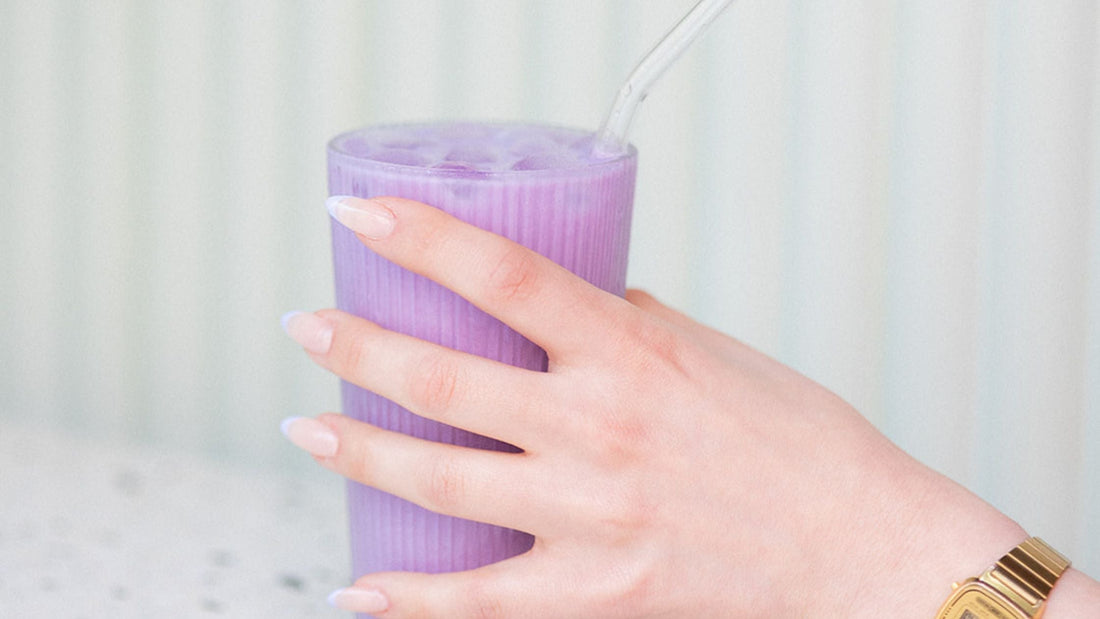 boisson violette - ube - igname violette 